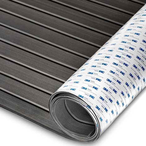 Revêtement de Sol en Mousse EVA avec Support Autocollant pour Bricolage, Bateau, Feuille de Marine, en Faux Teck, Patins de Refroidissement antidérapants pour Kayak, Yacht, Piscine. (1/5)