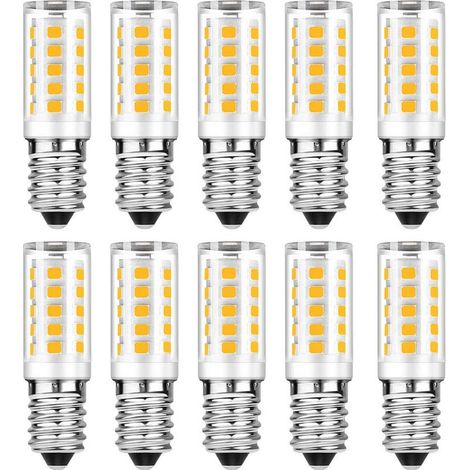 Pack of 10 E14 LED bulbs - Cool White 6000K - 5W equivalent to a 50W incandescent bulb 500LM - Non-dimmable (1/5)
