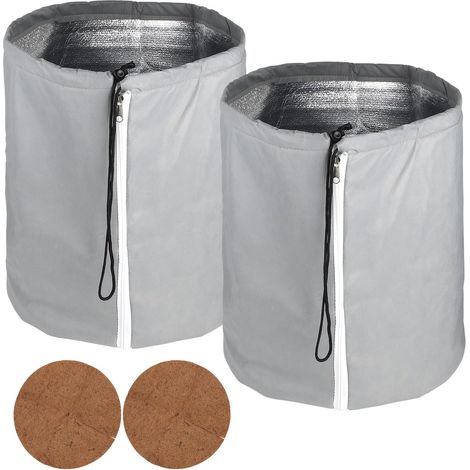 2 Pcs Housse pour Pot de Fleur 70 x 65 cm, Protection Gel Plantes (1/5)