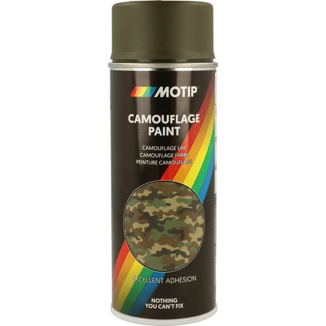 Peinture De Camouflage Ral6014 Motip 4000 Series 400 Ml Olive jaune
