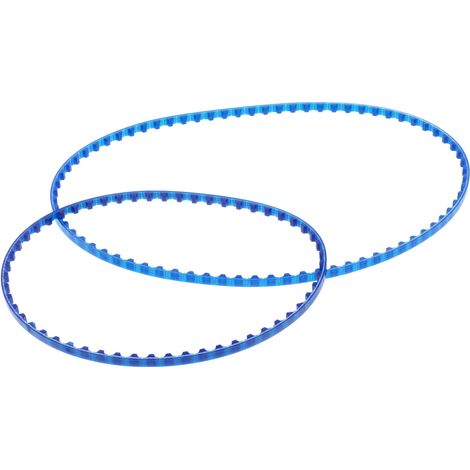 vhbw 2x Toothed Drive Belt compatible with Polaris Vac-Sweep 380, 360 Pool Robot, Pool Vacuum Cleaner - Drive Belt
