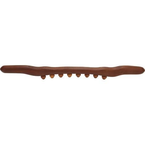 Bâton de massage en bois pour relaxation musculaire, outil de raclage des méridiens, idéal pour salon de beauté et maison (1/5)