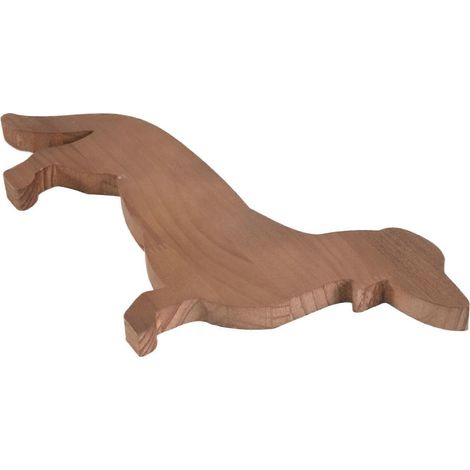 15.7 pouces dachshund dog assiette dîner fromage planche découpe charcuterie planche mignon christmas dîner (1/5)