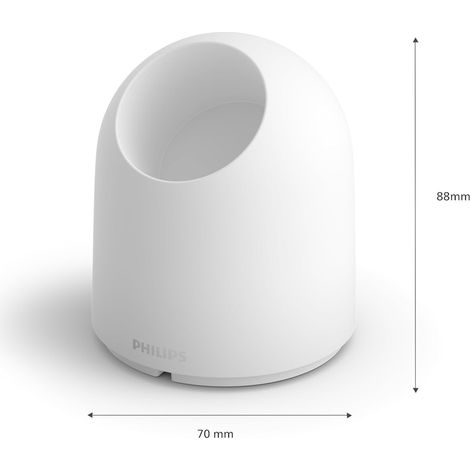 Support de table pour caméra intérieure - Philips Hue - Hue Secure - Blanc (1/4)