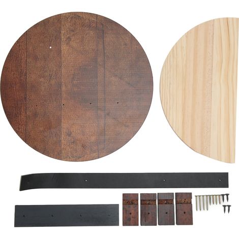 Porte-bouteilles mural en bois, design élégant, facile à installer, support à vin robuste et esthétique
