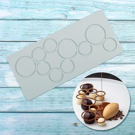 anneau Anneau Flip Bonbons Dentelle Tapis Plaque Crative Dcoration Cuisson Moule Silicone Moules Gteaux (1/5)
