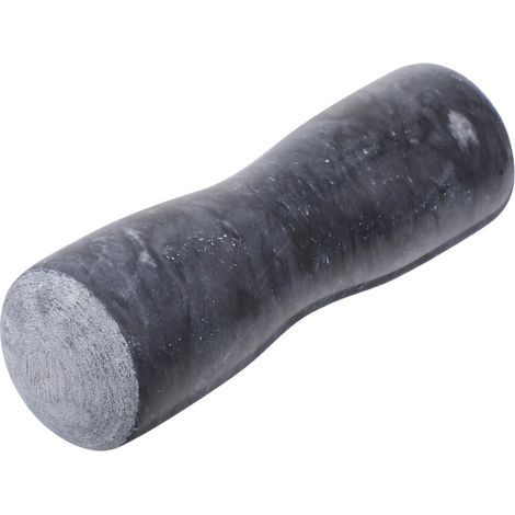 Pilon en pierre polie pour usage en laboratoire. Moulin portatif efficace pour broyer l'ail, les comprimés et la glace. Mortier facile à nettoyer pour un broyage précis.