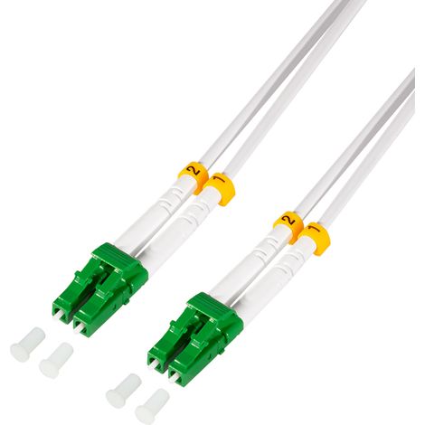 LogiLink FC0LC01 Cable de fibra óptica e InfiniBand 1 m 2x LC Blanco (1/5)