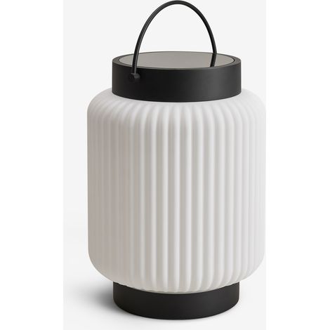 Lampada da tavolo solare LED wireless per esterni in ferro Luize SKLUM