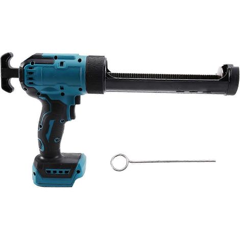 Pistolet à calfeutrer électrique compatible avec batterie Makita 18 V, pour ciment, colle et mastic pour verre. Outil sans fil de haute qualité. WHBYV (1/4)