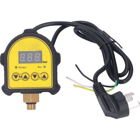 Automatic Digital Pressure Controller IP66 Waterproof High Accuracy Water Pump Control Switch AU Plug 220V