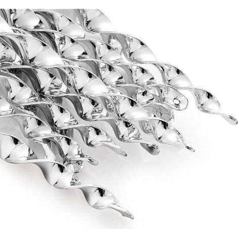 12 Pcs Repulsif Pigeon Réfléchissant, Bâton Effaroucheur Pigeons en Spirale, Réflexion à 360°, Barre Effaroucheur Oiseaux Exterieur, Anti Oiseaux pour Balcon, Jardins et Toits (1/5)