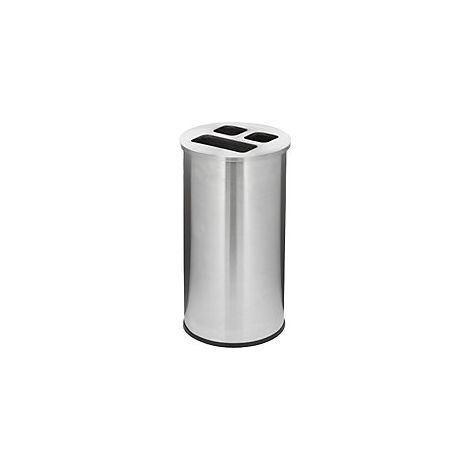 Cubo de basura con clasificación triple  capacidad 60 l  altura (1/4)