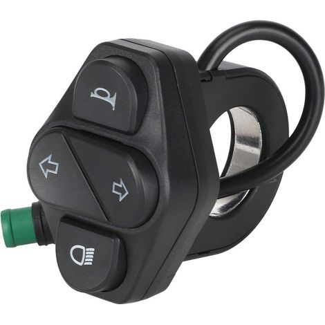 Convient aux pièces détachées pour scooter électrique Kukirin G2 Master, accessoires de commutateur de phare à quatre boutons