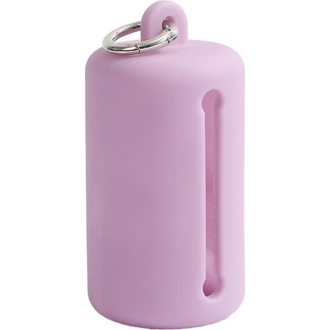 Distributeur de sacs à déjections canines – Fournitures anti-fuite avec clip Distributeur de sacs à déchets pour animaux de compagnie Pour marcher chat voyage pelouse à l'extérieur de l'arrière-co
