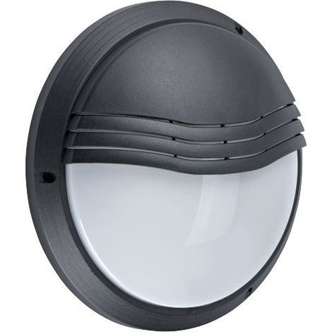 Aric – Hublot extérieur IP65 IK10 noir – Culot E27 – Puissance 40W max – Éclairage durable pour espaces extérieurs (1/4)