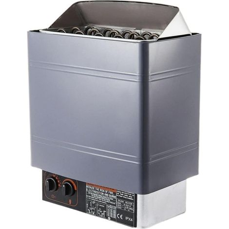 6 8 9 KW Poêle électrique for sauna Contrôleur externe/interne Protection contre la surchauffe Spa Sauna Room Générateur de vapeur (Color : 8KW Internal) (1/5)