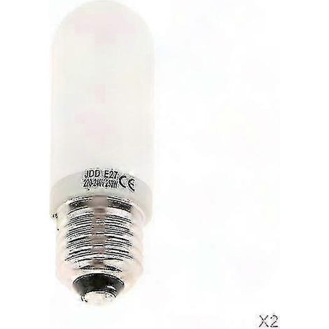 2x mattierte Halogenlampen Typ JDD, 250 W, 220–240 V, E27-Sockel, Leuchtstoffröhre für Einstelllampen, 2er-Pack (1/5)
