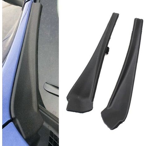 1 paire. Couleur : Noir. Matériau : ABS. Convient aux véhicules Nissan Rogue 2014-2020. (1/5)