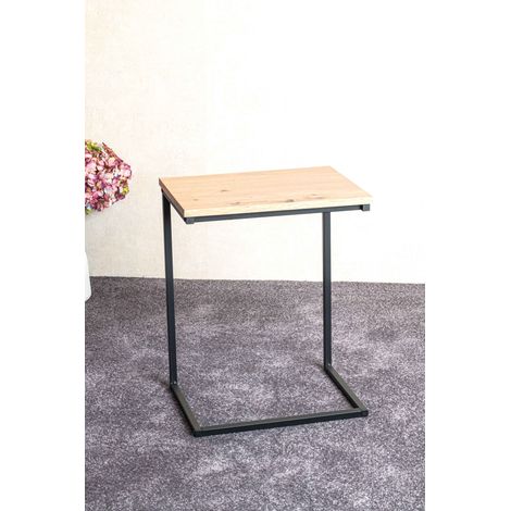 Caivano Legno laminato e metallo - Marrone / nero (1/2)