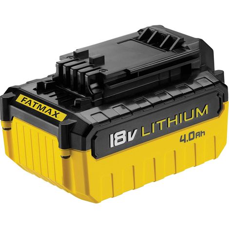 STANLEY FATMAX - FMC688L-XJ Akku 18V Lithium 4,0 Ah Batterie Gelb-Schwarz (1/4)