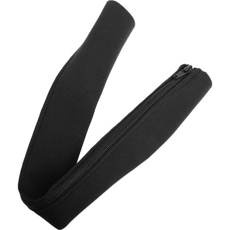 Gaine de gestion de câbles de 50 cm avec fermeture éclair pour Smart TV, ordinateur, bureau et divertissement à domicile