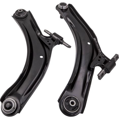 FRONT 2 SUSPENSION LOWER WISHBONE ARMS PAIR LH & RH For NISSAN QASHQAI 2007-2013 (1/5)