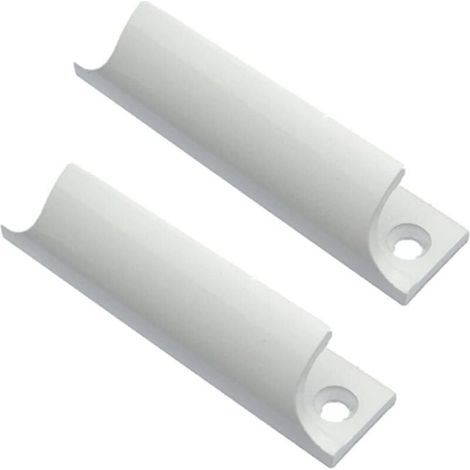 Poignée Coulissante - Alliage D Aluminium - Pour Portes De Balcon Et Portes Coulissantes - 2 Pièces (1/4)