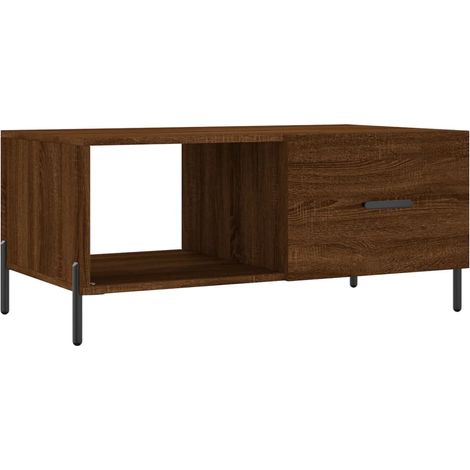 Maison Exclusive - Tavolino da Salotto Rovere Marrone 90x50x40cm Legno Multistrato