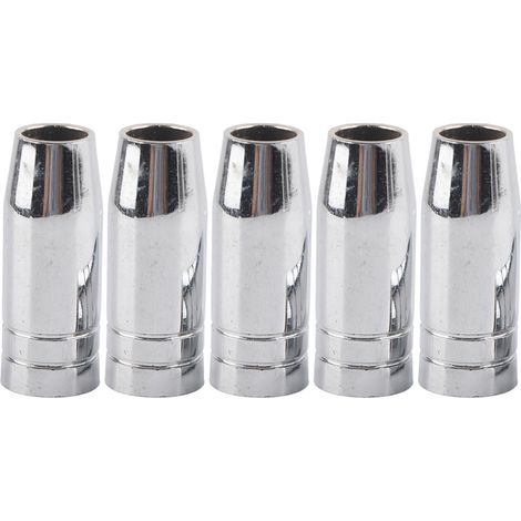 5 pièces Buses Coniques 15mm pour Torche de Soudage MB 25AK MIG/MAG - Accessoires Soudure Binzel (1/5)