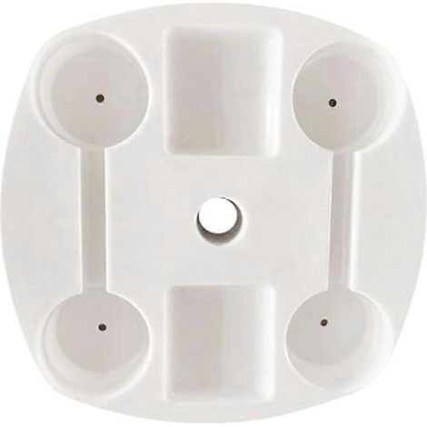 Plateaux de table parasol de plage avec 4 porte-gobelets pour boissons et collations de plage