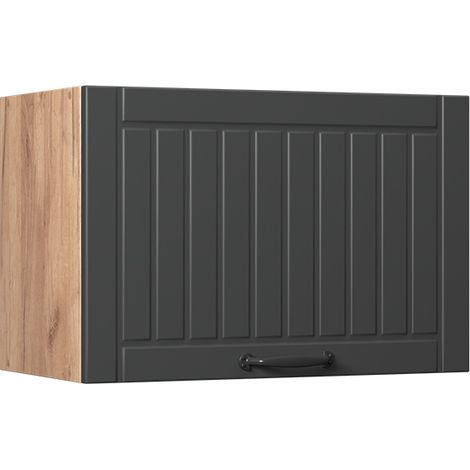 Pensile da cucina Fame-Line, Grigio scuro/Rovere dorato, 60 cm, Vicco (1/5)