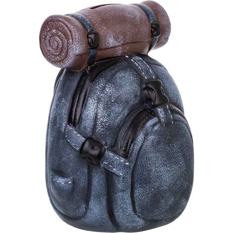 Hucha mochila azul 13,4x14x18,1 (1/5)
