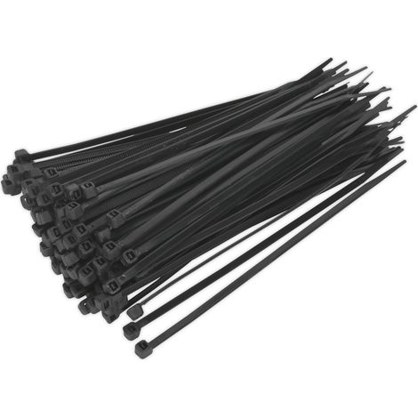 Sealey CT15036P100 Cable Tie 150 x 3.6mm, Black - Pack of 100