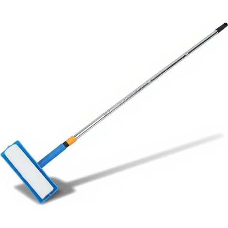 Rouleau de Peinture pour Plafond de 10 Pouces avec Tête Réglable, Kit de Rouleau de Peinture pour Plafond, Anti-éclaboussures pour Bricolage, Peinture pour Maison, Fenêtre, (1/5)