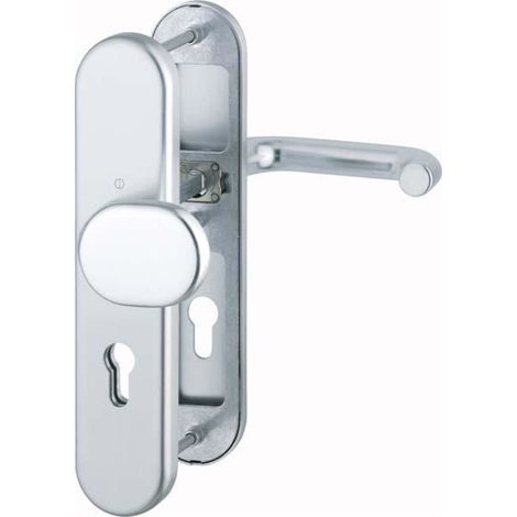 HOPPE Garniture de protection Paris 86G/3331/3310/138L aluminium F2 ( 3000209102 ) (1/3)