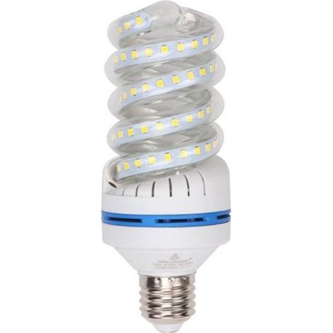 Trade Shop - LAMPADINA LED E27 30W 2850LM TORTIGLIONE VORTALE LUCE NATURALE CALDA FREDDA -
