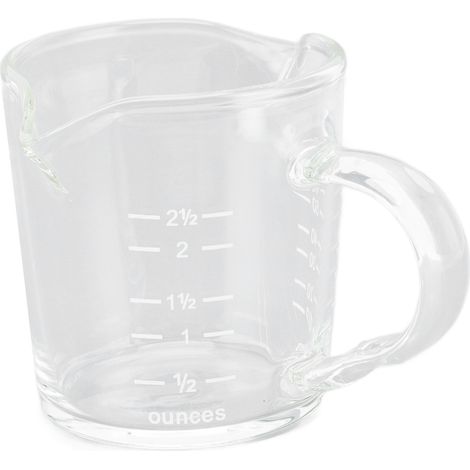 Wiederverwendbarer, isolierter Messbecher mit Doppelausguss für Kaffee und Milch, robust und praktisch (1/5)