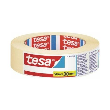 Tesa 052870000002 4042448804846 - Cinta de papel crepé, 30 mm, 50 m, color beige (1/5)