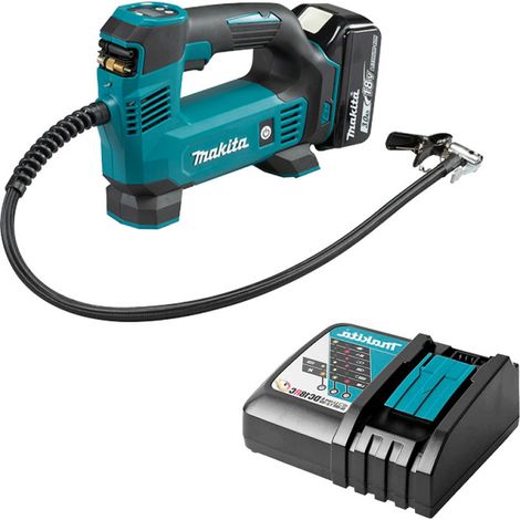 18V (1x3,0 Ah) Akku-Inflator mit Ladegerät und Koffer - MAKITA DMP181RF1