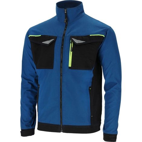 Sweat-shirt bleu et noir, taille M, CE, Lahti