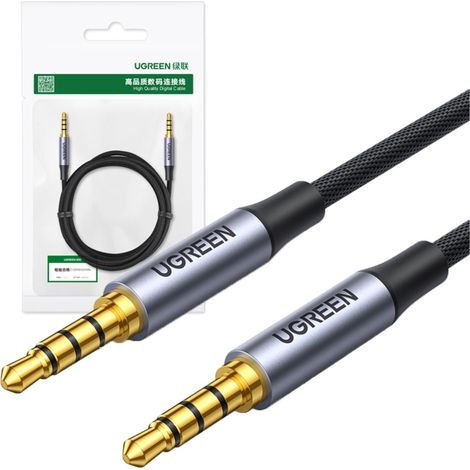 UGREEN AV183 Cavo mini jack da 3,5 mm, AUX, 3 m (nero)