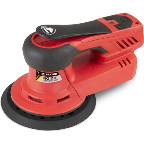 STAYER RO 2,5 BRUSHLESS Levigatrice Rotorbitale 400 W diam. 150 mm