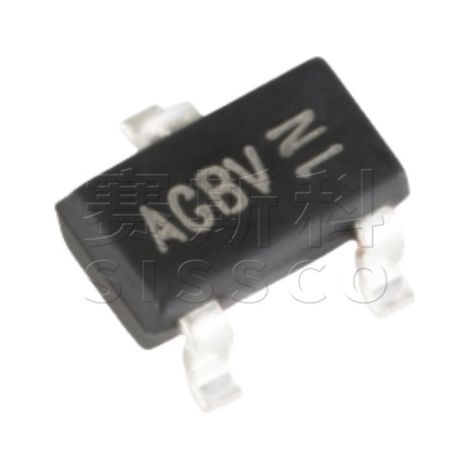 AO3416 Field-Effect Transistor, AOS Original SOT-23-3L, Surface Mount, N Channel, 20 V 6.5 A, Electronic Components, Chips, 5 pieces (5 pieces per pack)
