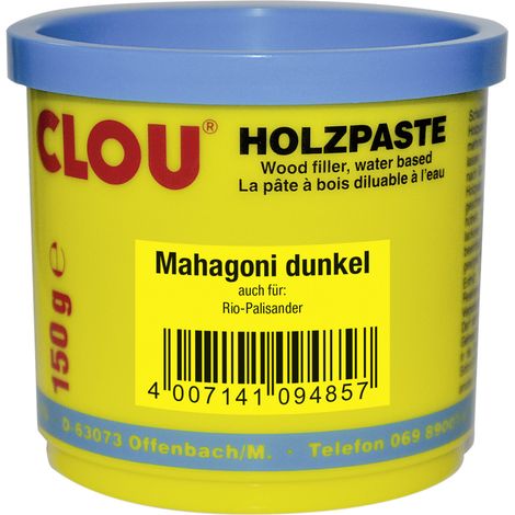 Clou Holzpaste 150 g mahagoni dunkel Holzpaste & Holzkitt (1/3)