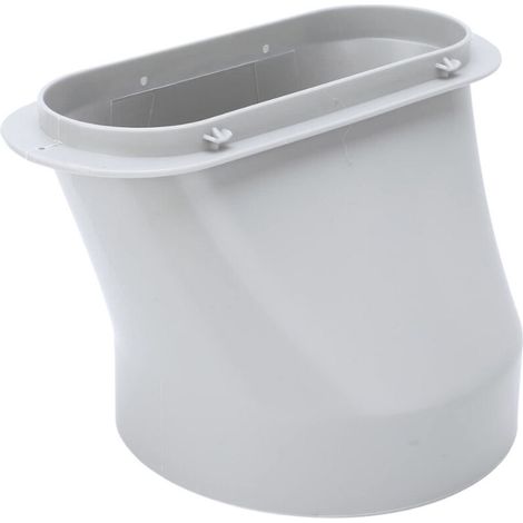 Adaptateur pour tuyau d'évacuation de climatiseur, raccord pour plaque d'étanchéité de fenêtre, accessoires de raccordement pour conduit de ventilation, diamètre 150 mm (1/4)