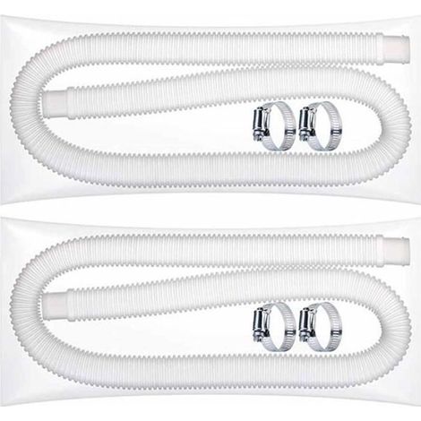 Tuyau de rechange pour pompe de filtre de piscine Tuyau de rechange pour pompe de piscine - Double tube 4 boucles (1/4)