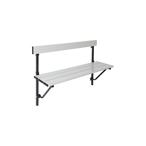 Certeo  Panca da parete pieghevole  lunghezza fissa 1200 mm  (1/4)