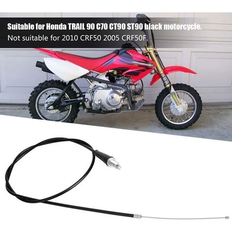 Gaszug 127 cm für Honda Trail 90 C70 CT90 ST90, Ersatzteil für Motorräder, Hochleistungs-Gaszug, ATV-kompatibel, 127 Zentimeter lang. (1/5)