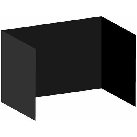 Packs Laterales Carpas Plegables - Pack 3 Laterales Lisos para Carpas 3x2 Eco - Negro